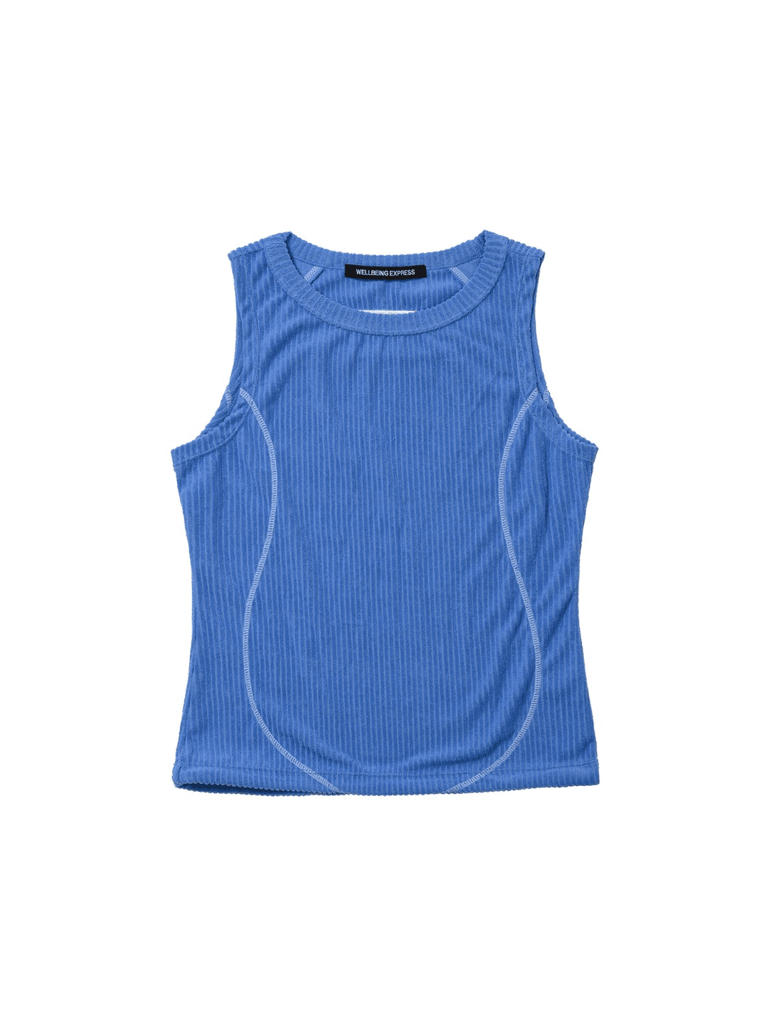 Terry Sports Sleeveless Blue