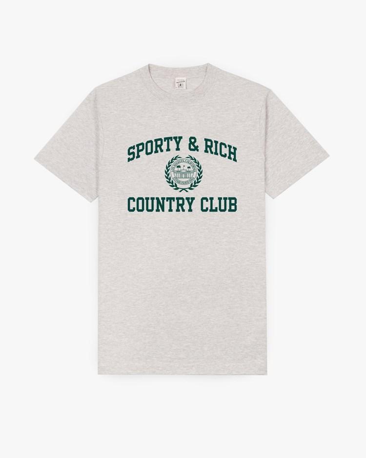 Varsity Crest T-Shirt Heather Gray