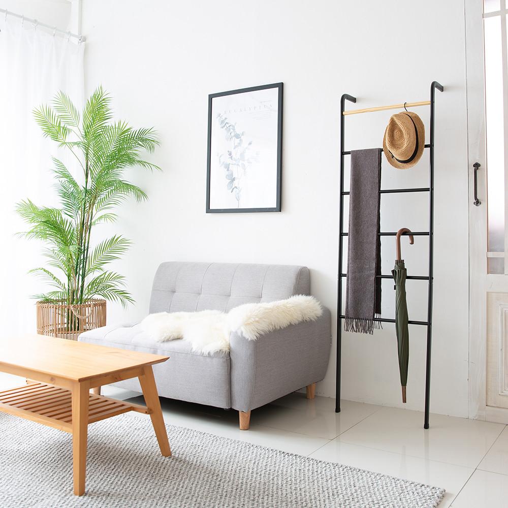 구름 사다리 철제 스탠드행거 인테리어 이동식옷걸이 틈새가구 방꾸미기