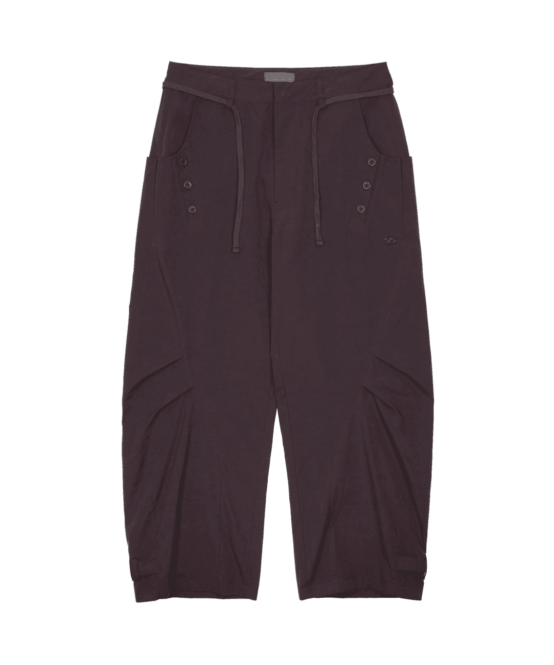 TIE PANTS [WINE]