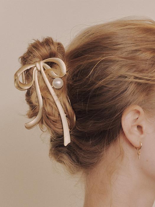 Metal  Ribbon Hair Claw
