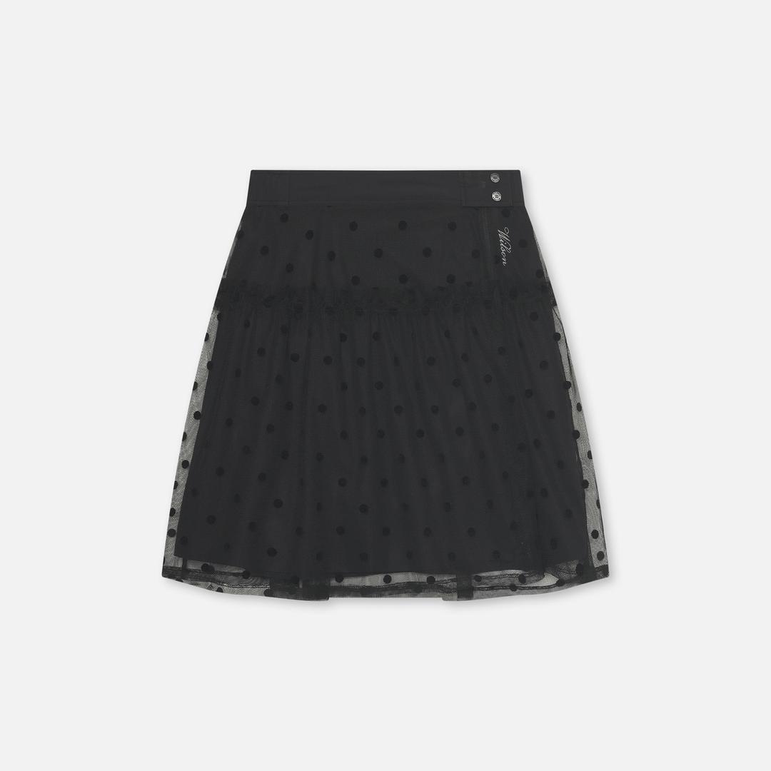 [온라인 단독] 에뜨왈 도트 스커트 W - 블랙 / S
