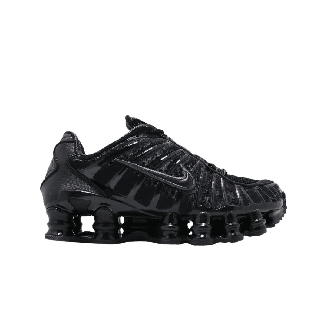 (W) Nike Shox TL Black and Max Orange