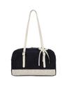 [오픈세일 5% : 2.10 ~ 2.12 / 2.15 배송시작] Floral Boston bag - navy