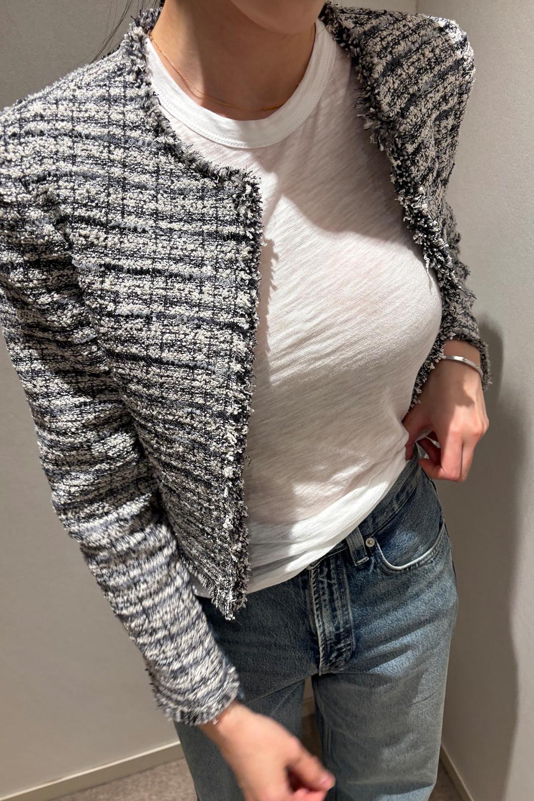 [제작] [New] Tweed jacket (당일 발송)