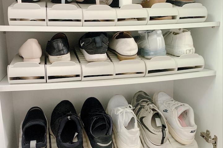 현관신발정리대 키즈슈즈렉 간이신발장