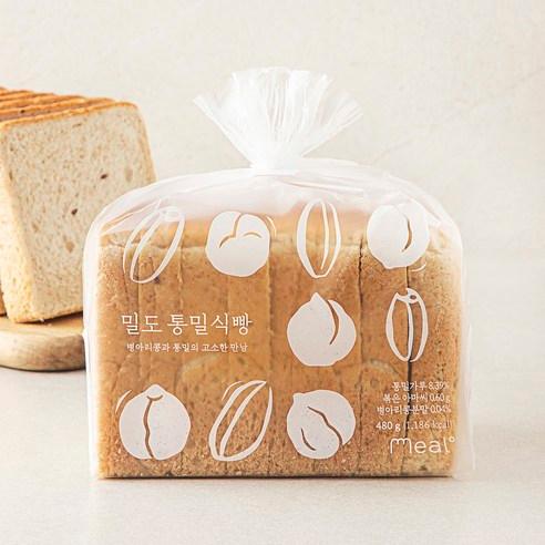 밀도 통밀식빵, 480g, 1개 - 식빵 | 쿠팡