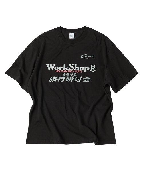 오리엔탈 워크샵 반팔티 블랙