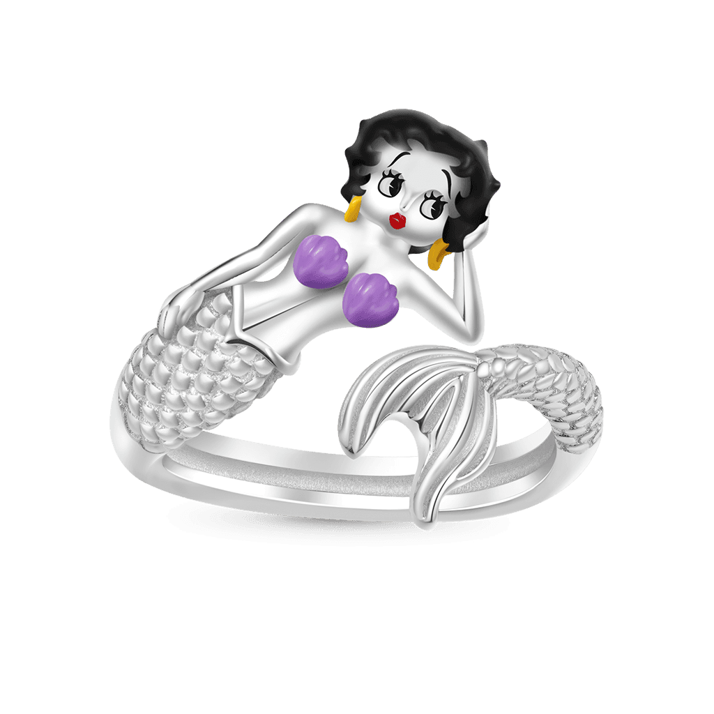Check this out from gnoce! Mermaid Betty Boop Open Ring