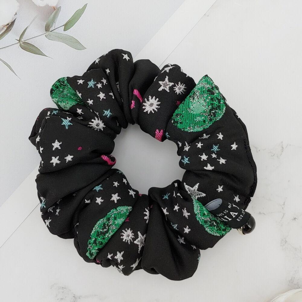 [마이아] 은하수 별 쟈카드 헤어 곱창슈슈-그린