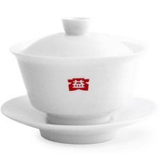 대익차 보이차 고급 백자 품익 개완