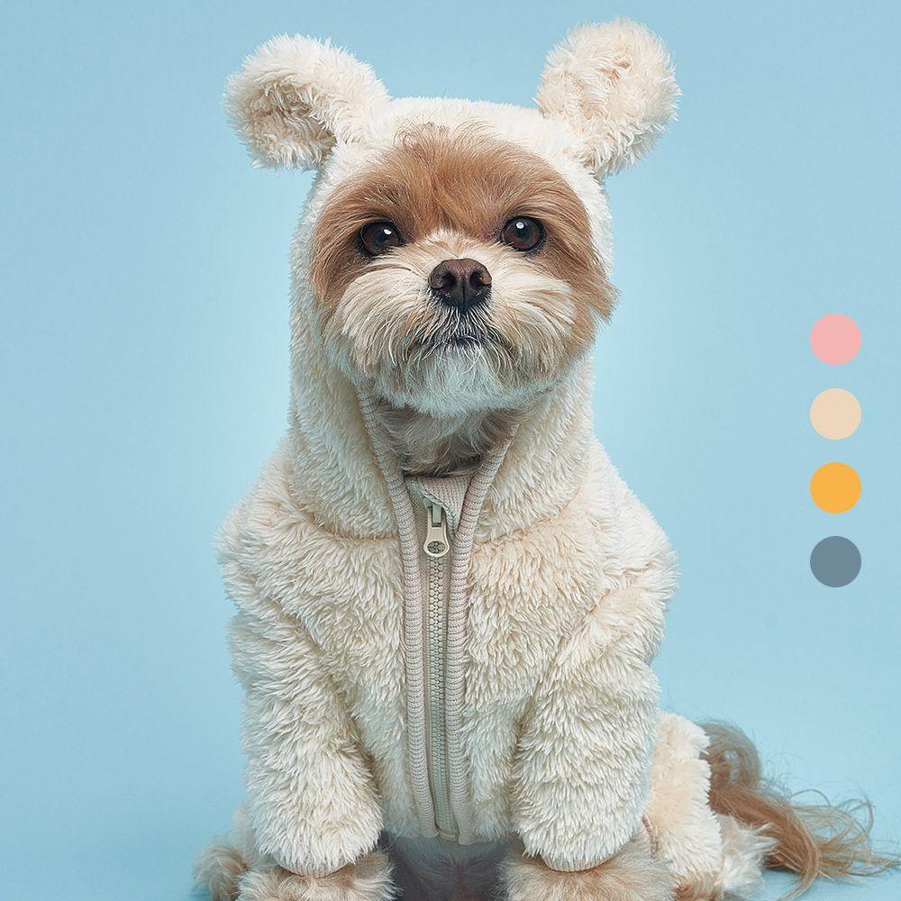 [무료배송] 도그아이 곰후드 올인원 S-2XL