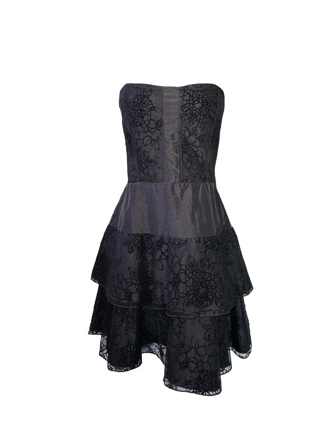 Lace Gothic Mini Dress