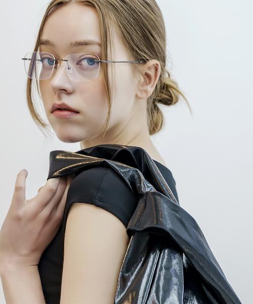 32012 긱시크룩 무테 안경 2종(택1)