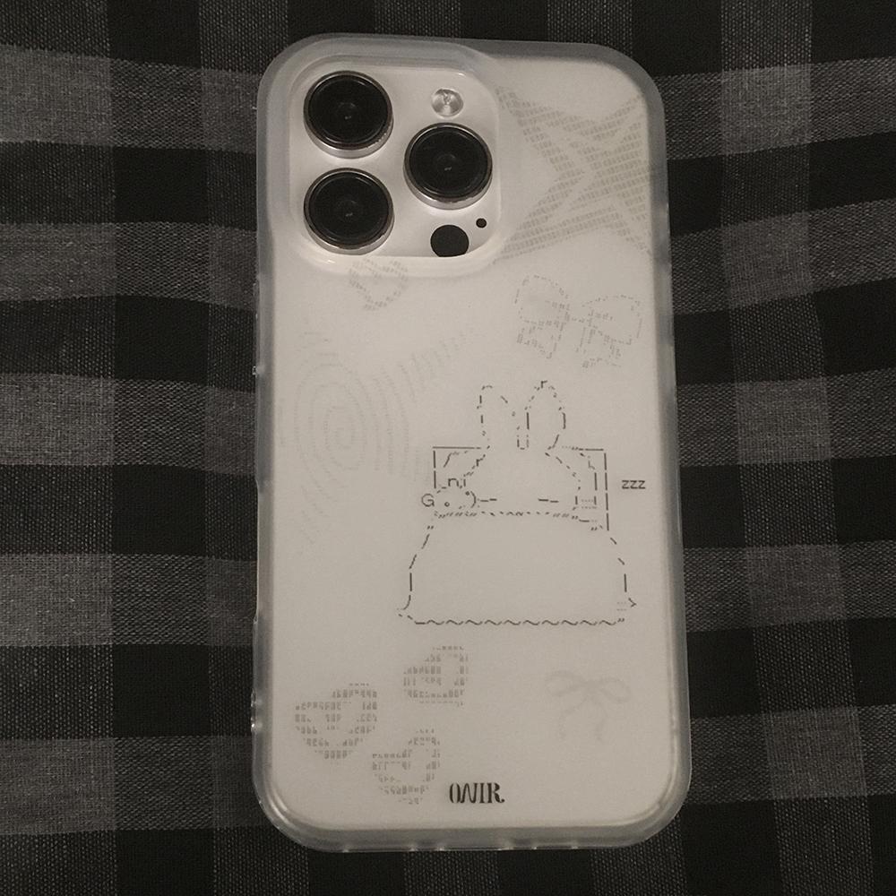 [MADE] 디텐 드로잉 반투명 아이폰케이스