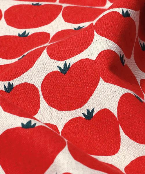 32-711 수입원단 코튼린넨 토마토_레드