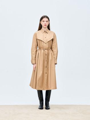 DEVOSS OUTER DRESS, GOLDEN BEIGE