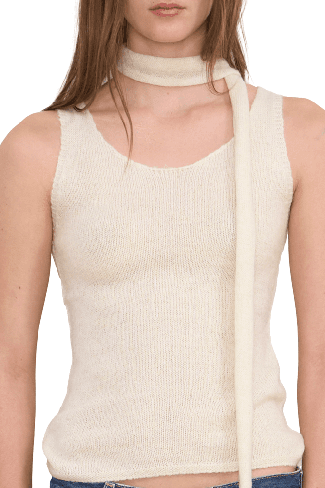 Charlotte Scarf in Cream