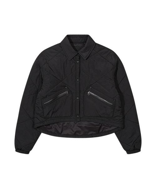 여성 하이넥 패딩 셋업 점퍼_5K80911