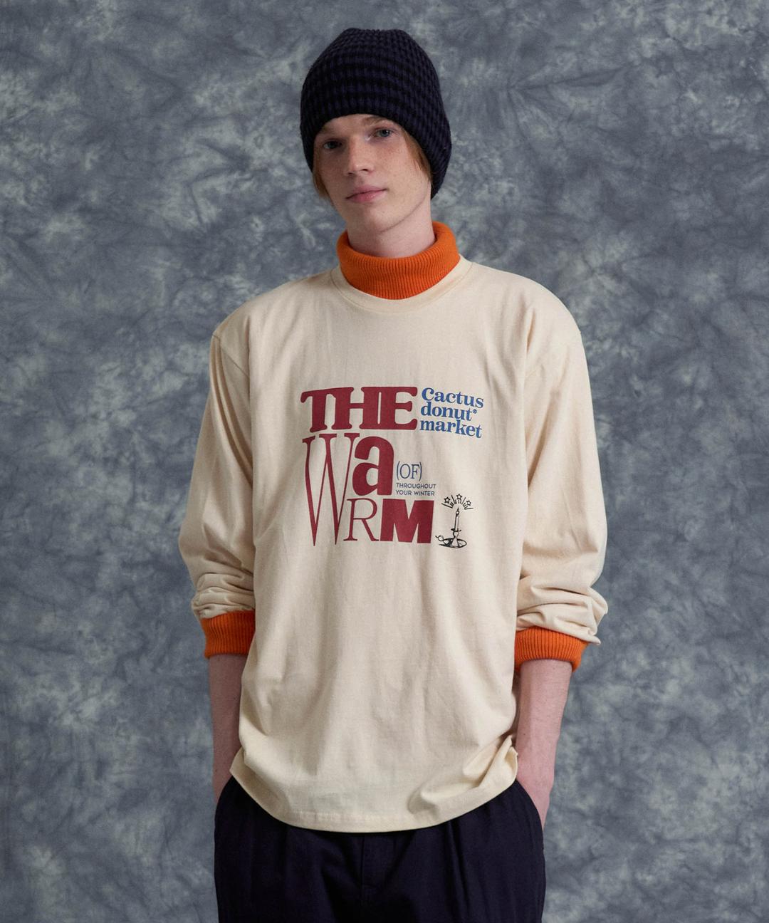 The Warm LS Tee - Cream