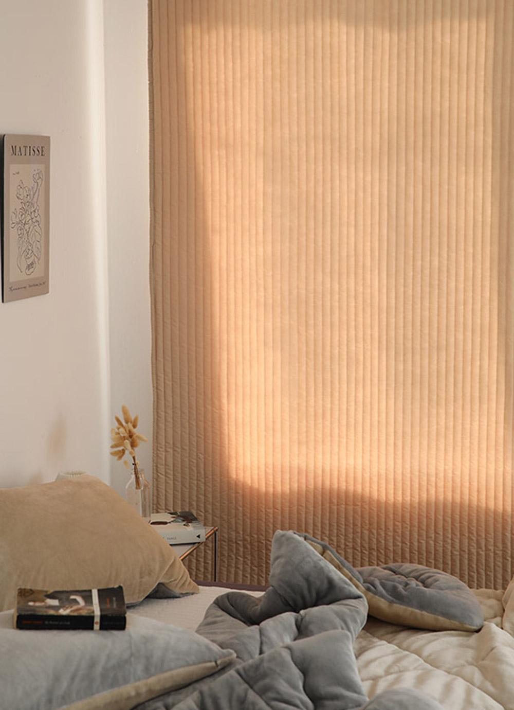 뉴데이즈 3중 누빔 방한커튼 방풍커튼