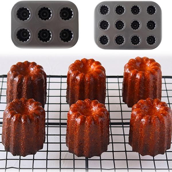 코타 실리콘 특수코팅제 홈베이킹 까눌레틀 쿠키틀 (2size)