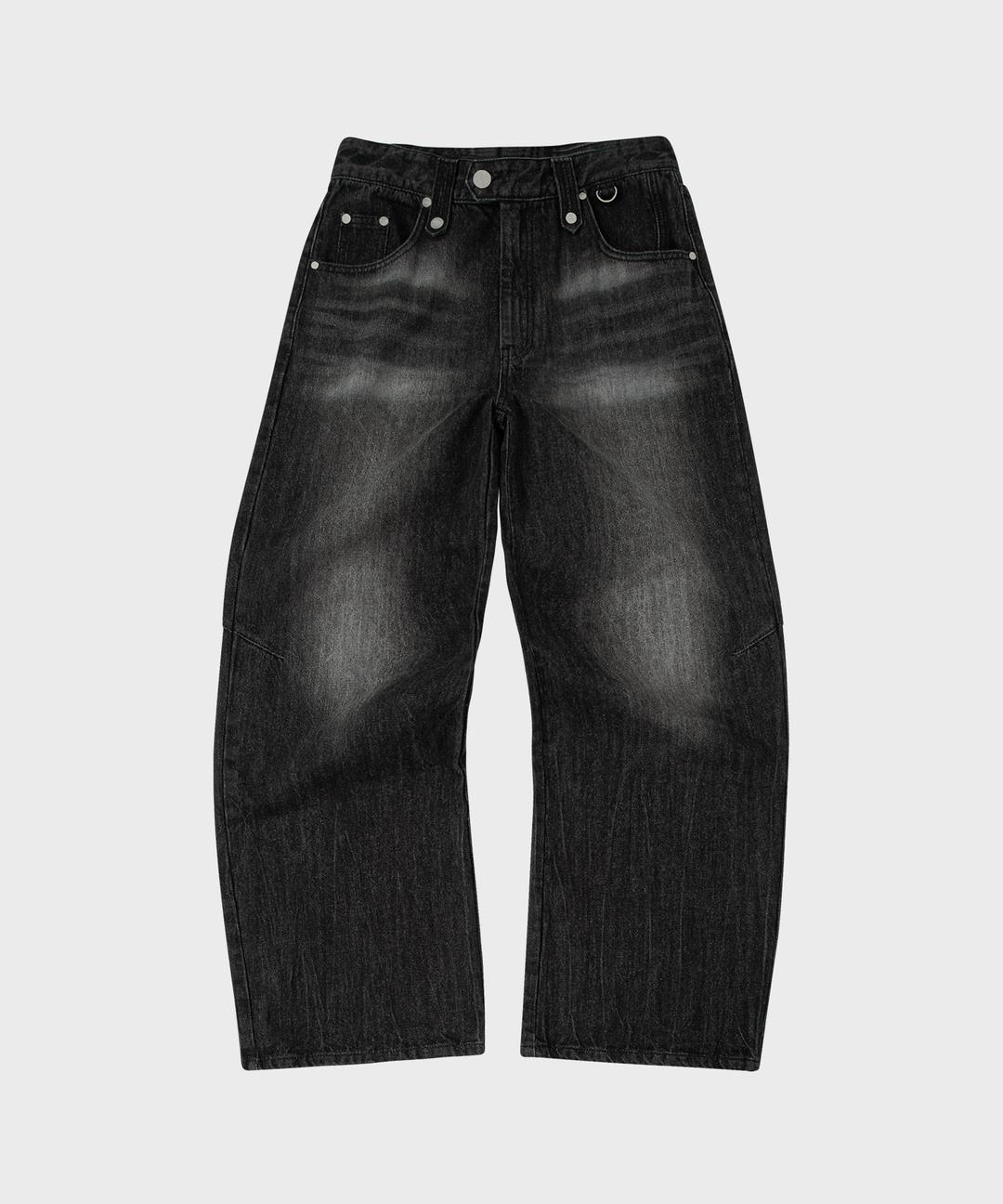FADED WIDE JEANS BLACK (VH2DFUD102A)