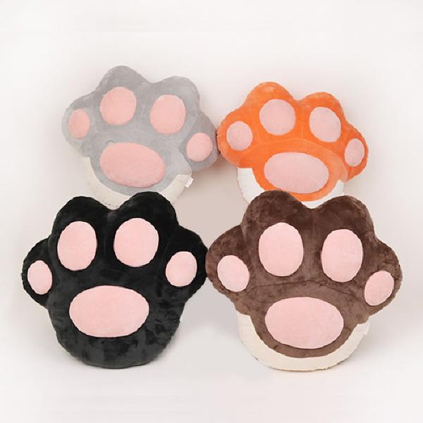 토이웍스 젤리풋 쿠션 발바닥쿠션 쿠션베개 40cm 4종