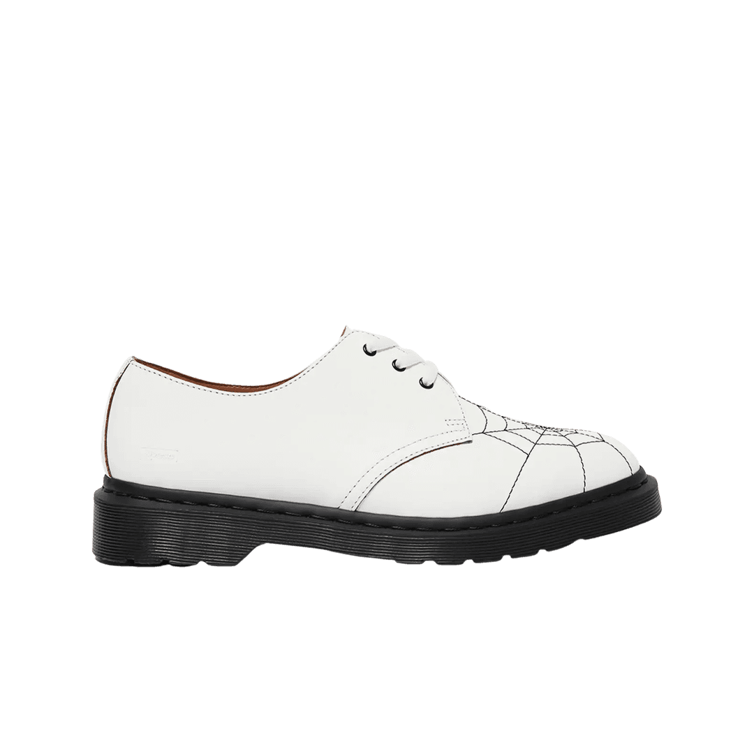 Dr. Martens x Supreme Spiderweb 3-Eye Shoe White