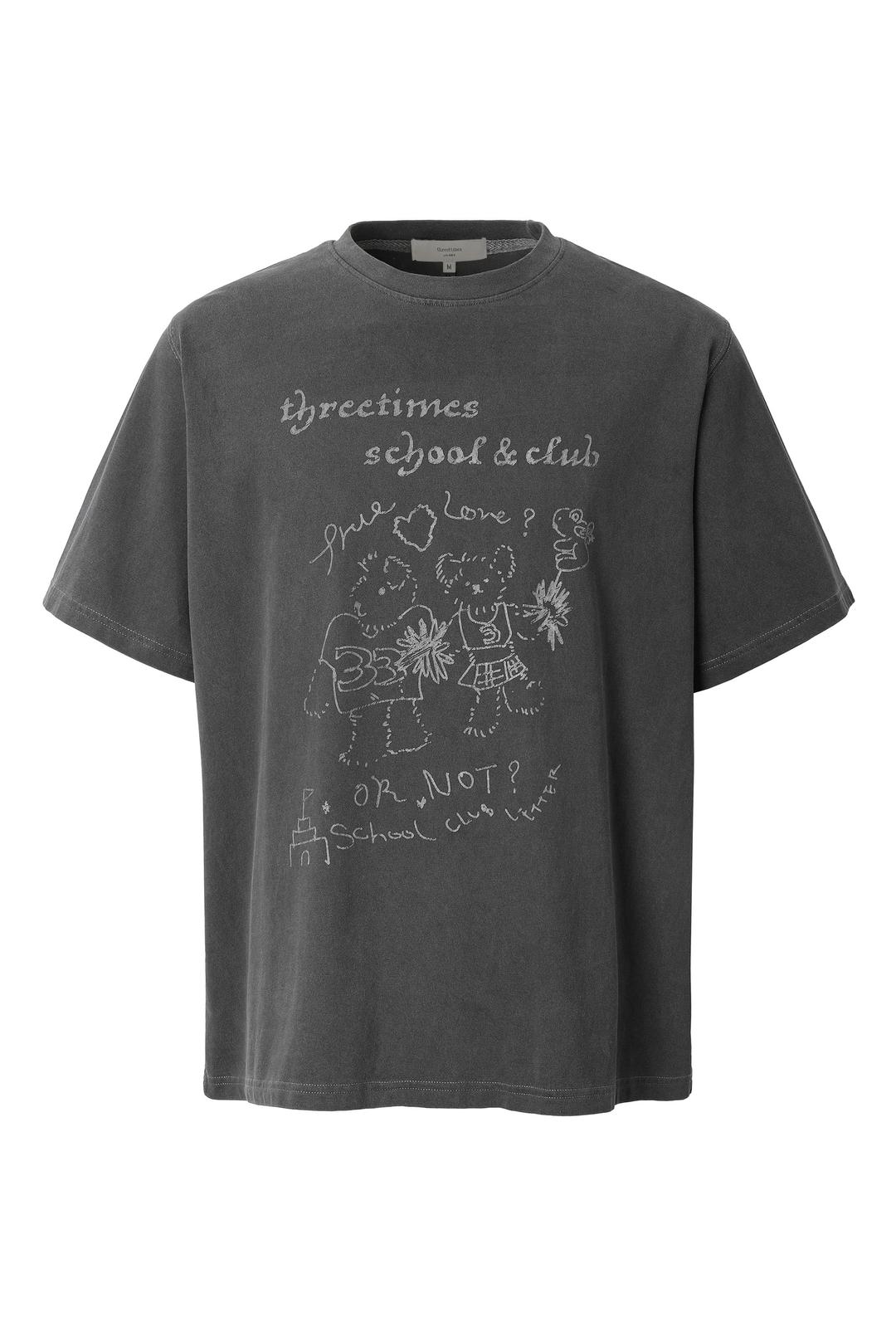 [2nd Pre-order] Teddy school tee