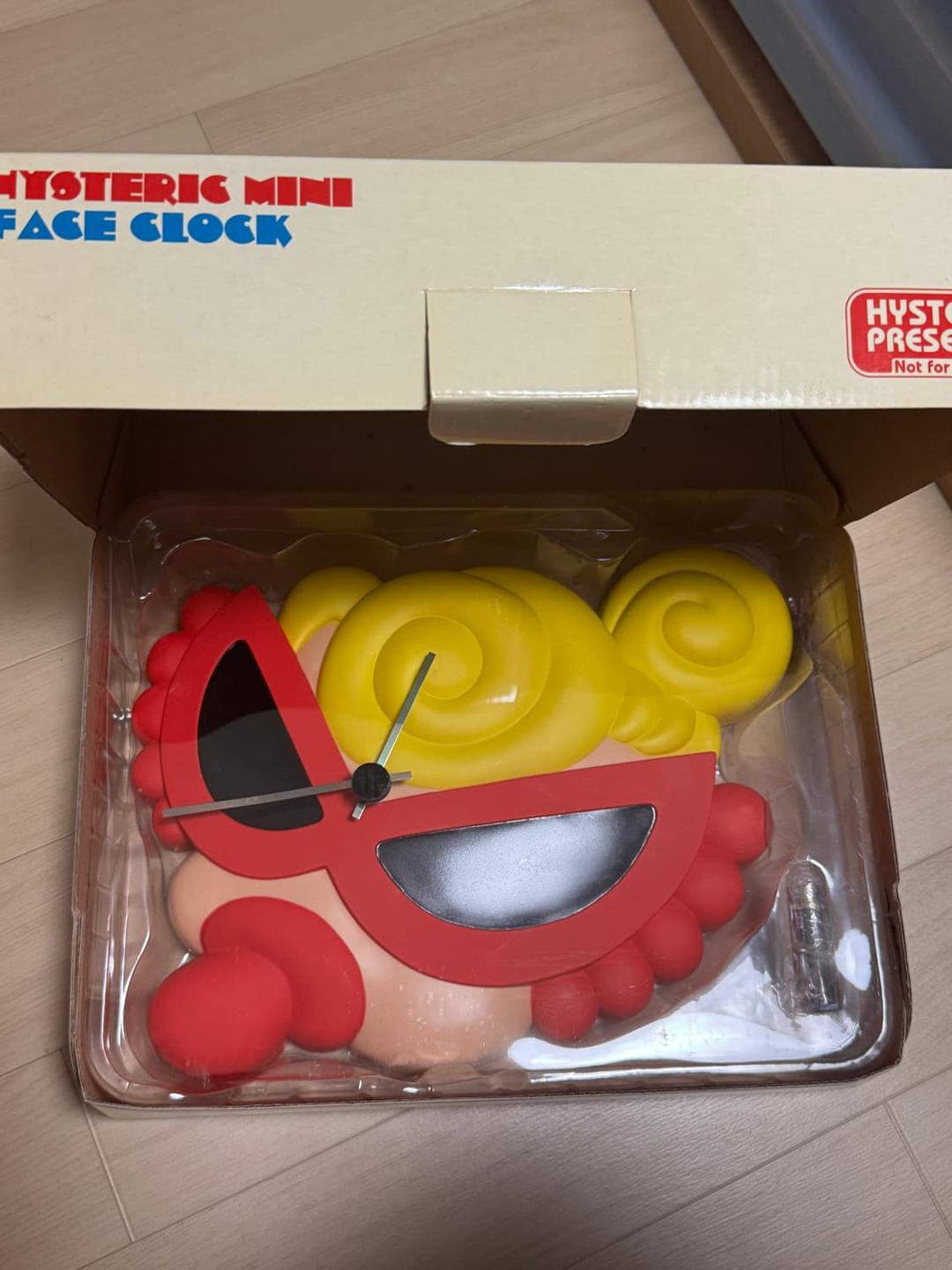 [희귀매물] 히스테릭글래머 레드 벽걸이 시계 | 후루츠패밀리