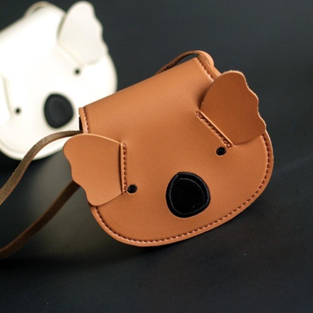 귀여운 코알라 PU 크로스백 메신저가방