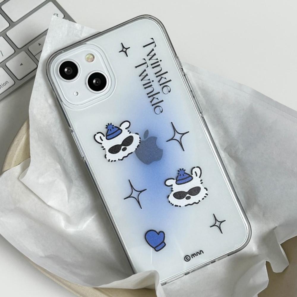 트렌디 심플 젤하드 젤리 투명 아이폰 14 13 갤럭시 S22 핸드폰 케이스 폰케이스