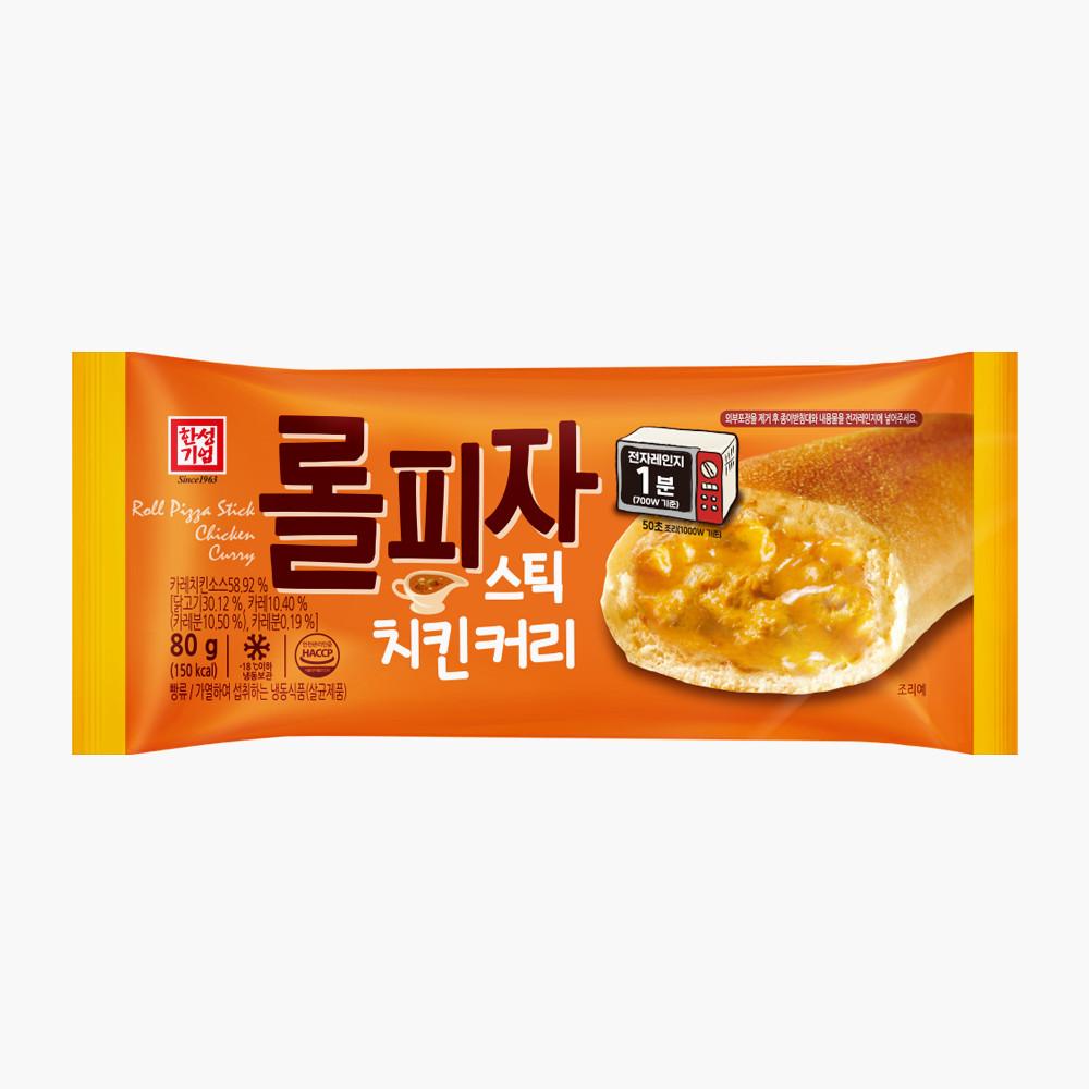 한성 롤스틱 피자 치킨커리 80g X 10개 [원산지:상세설명에 표시]