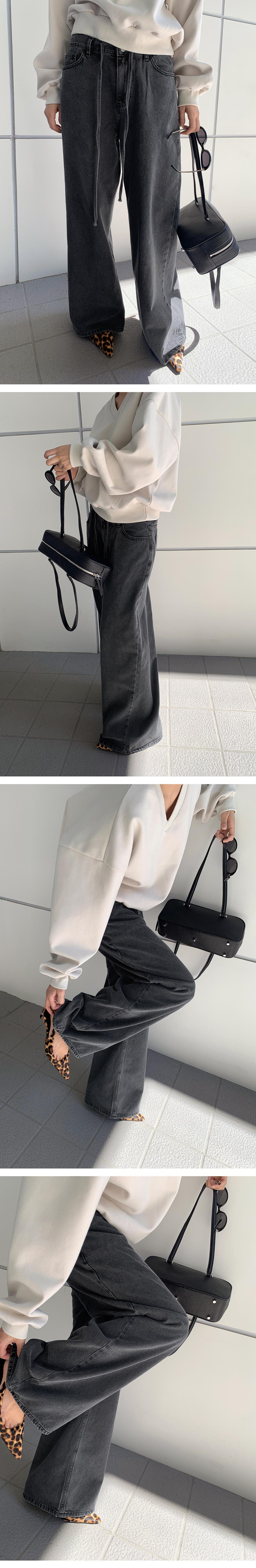 코더흑청끈데님