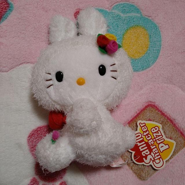 メロンパンHELLO KITTY ぬいぐるみ 激レア 希少】Sanrio ハローキティ メロンパン ぬいぐるみ
