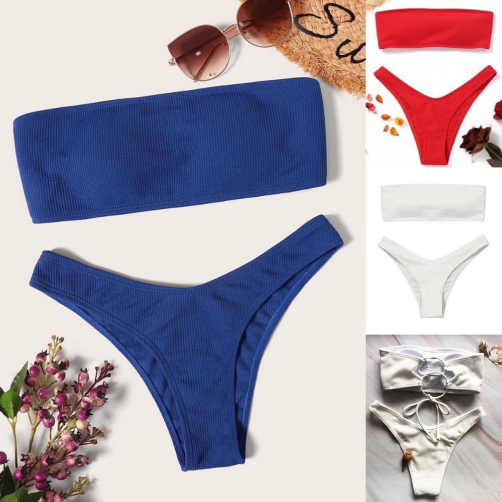 골지 튜브탑 섹시비키니 폴웨어 바디프로필의상