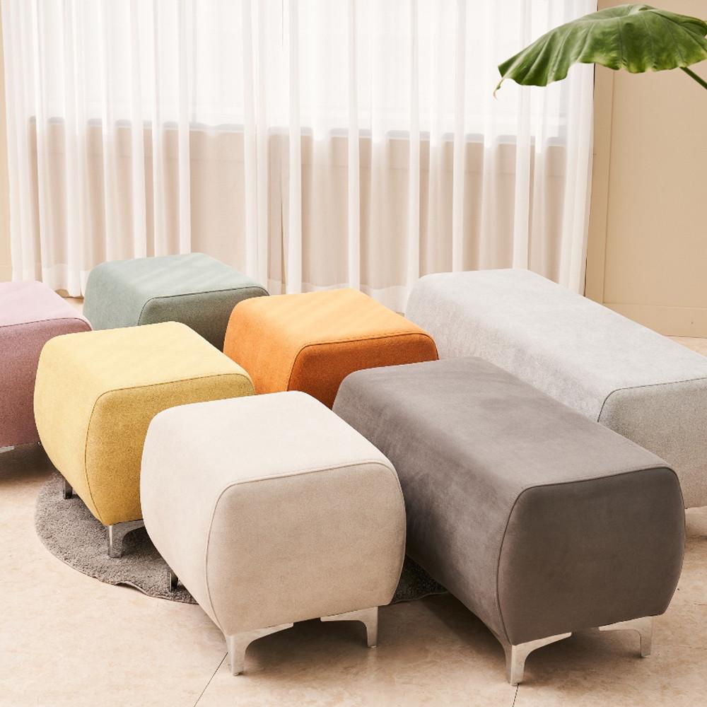 채움디에프 맨하탄에오스 화장대스툴 파우더룸의자 이지클린페브릭 드레스 룸 대기실 벤치스툴