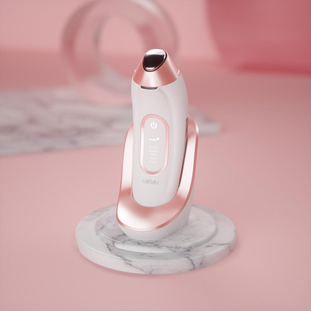 UP6  6in1 갈바닉마사지기 뷰티디바이스 홈케어 피부관리기 LED 진동 피부 마사지기