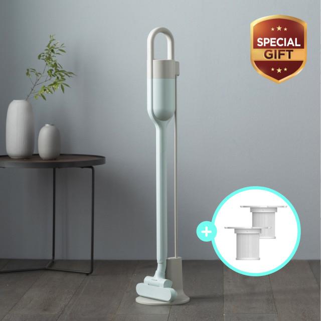 ★2년치 헤파필터 추가 증정★모온 오비큠 플러스 무선청소기 파스텔 씨