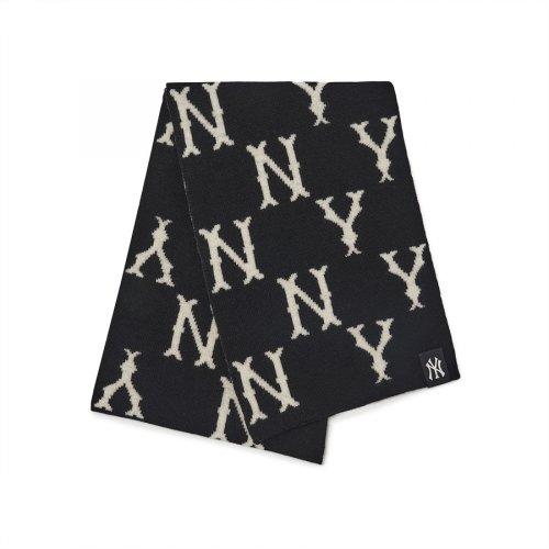 클래식 모노그램 머플러 NY (Black)