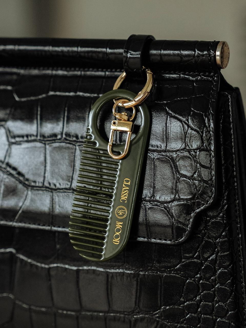 HON020 Classic hair comb Keyring