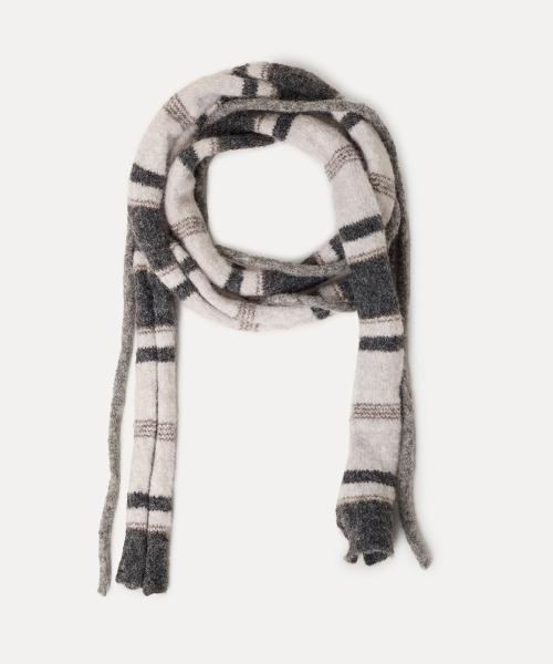 트윈 스트라이프 머플러_MIAAMFV1SS