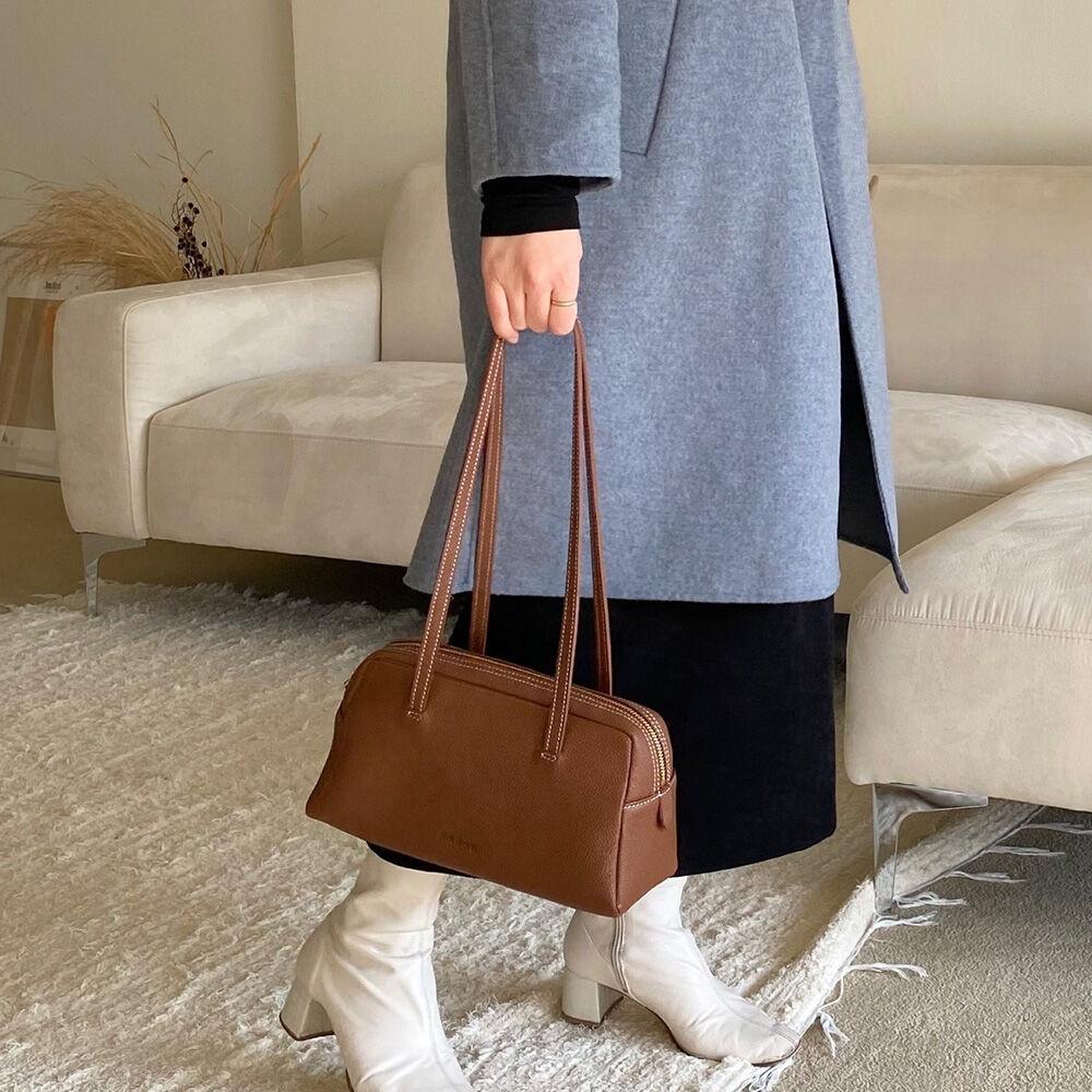 Bonton mini shoulder bag_Brown