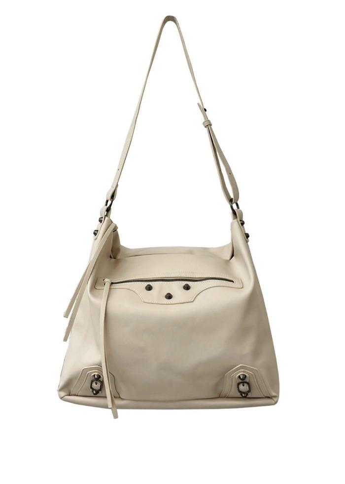 NO.144 SAND VISK SHOULDER BAG