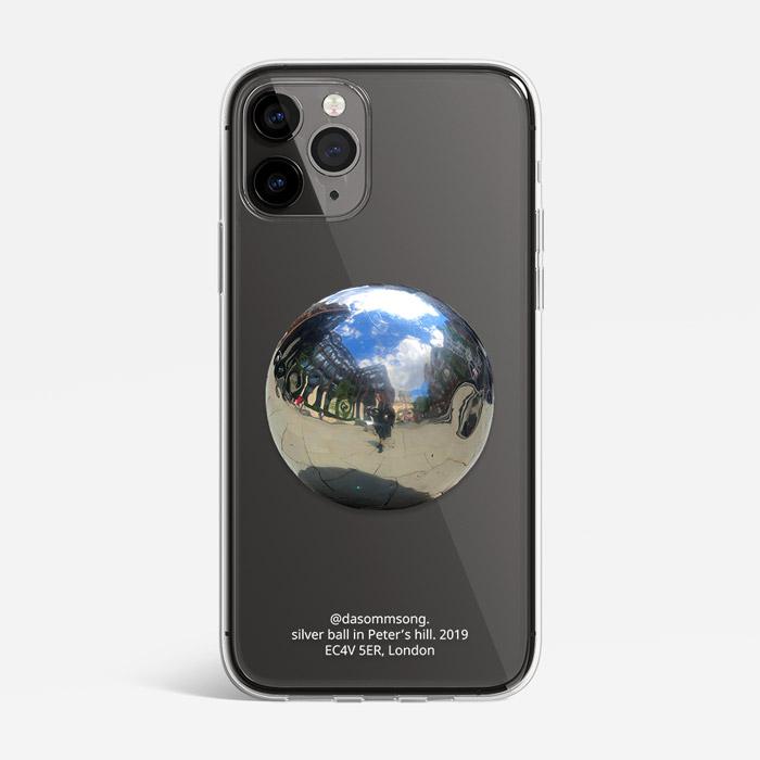 Silver ball 젤리 케이스