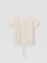 5/25 순차발송_pintuck shoulder blouse - cream