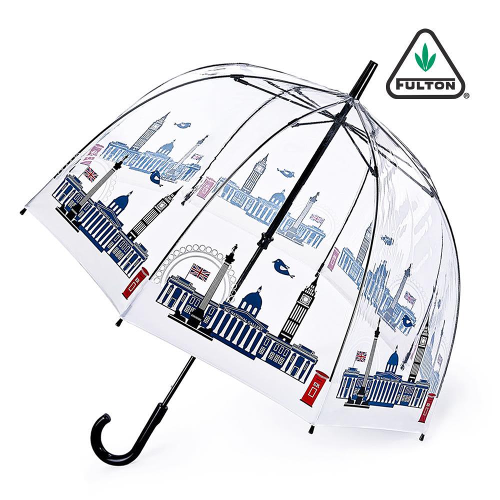 펄튼 National gallery Birdcage-2 [National Gallery Skyline] 수동 투명 장우산 