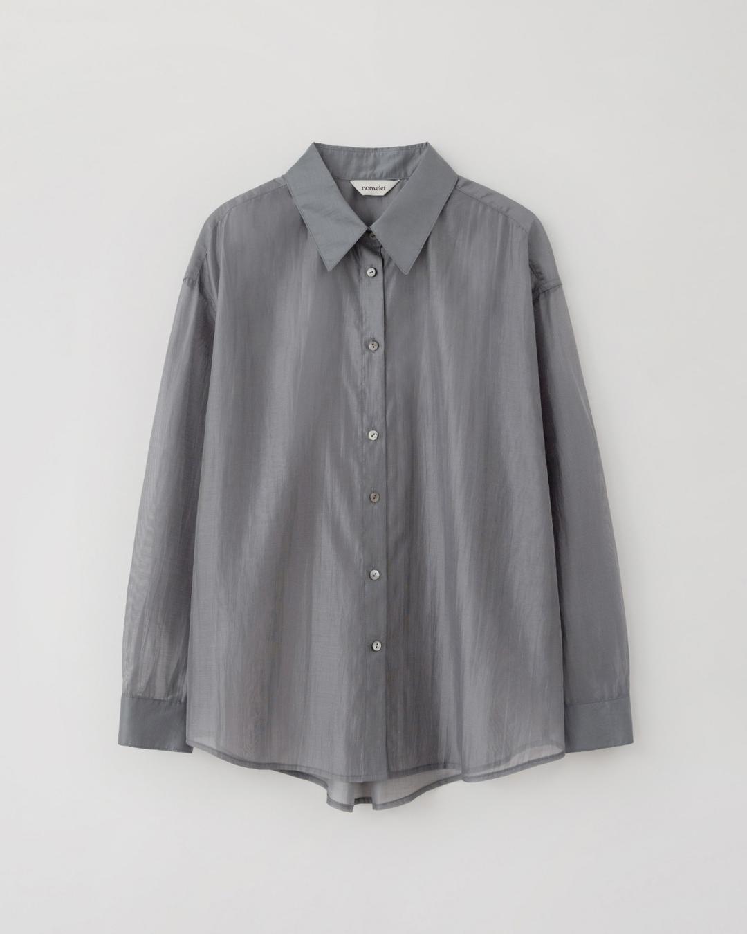 [4/28 15:00] Shimmering 쉬머링 셔츠 - water