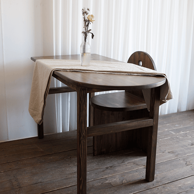 포리 반원 1200 테이블